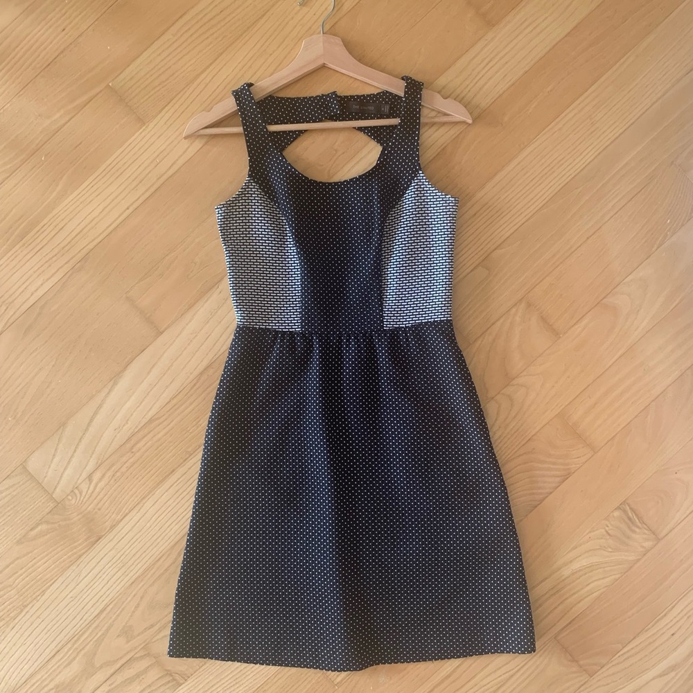 Black and White Polka Dot Dress